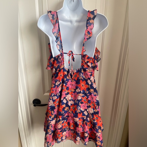 NWT Storia Maui Mini Floral Dress - Picture 11 of 16